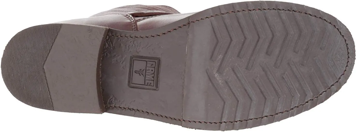 Frye Veronica Short Boots for Women Made from Full-Grain Leather with Antique Metal Hardware, Goodyear Welt Construction, and Rubber Lug Soles – 6 ¾” Shaft Height