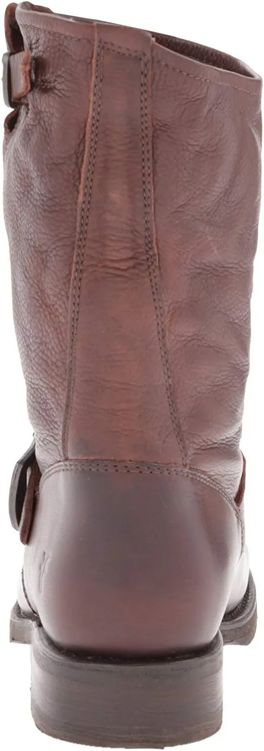 Frye Veronica Short Boots for Women Made from Full-Grain Leather with Antique Metal Hardware, Goodyear Welt Construction, and Rubber Lug Soles – 6 ¾” Shaft Height