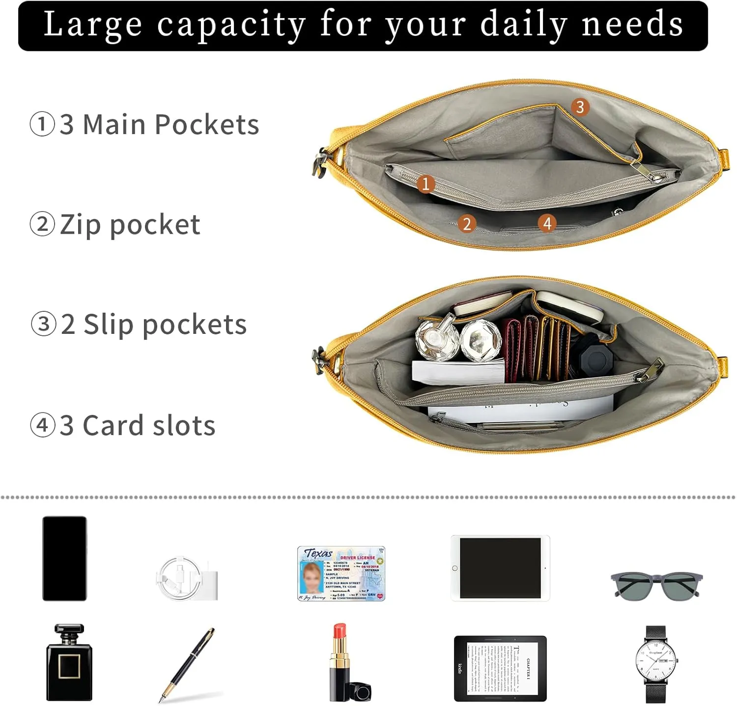 FUKUYIN Purses for Women Large Hobo Handbags Designer Top Handle Satchel Shoulder Purse Soft Faxu Leather Trendy