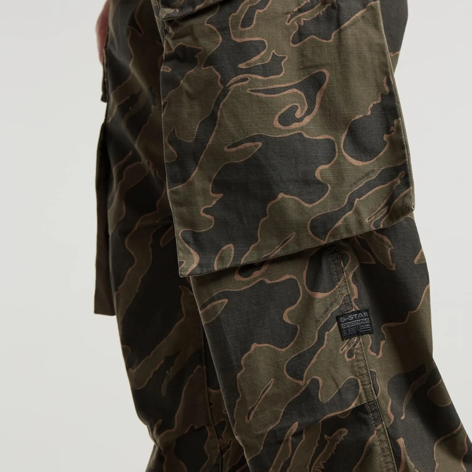 G-STAR Raw - Mens R-3N Regular Straight Cargo 5-Pocket Pants