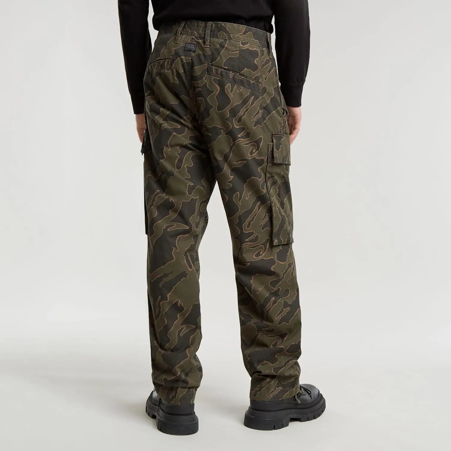 G-STAR Raw - Mens R-3N Regular Straight Cargo 5-Pocket Pants