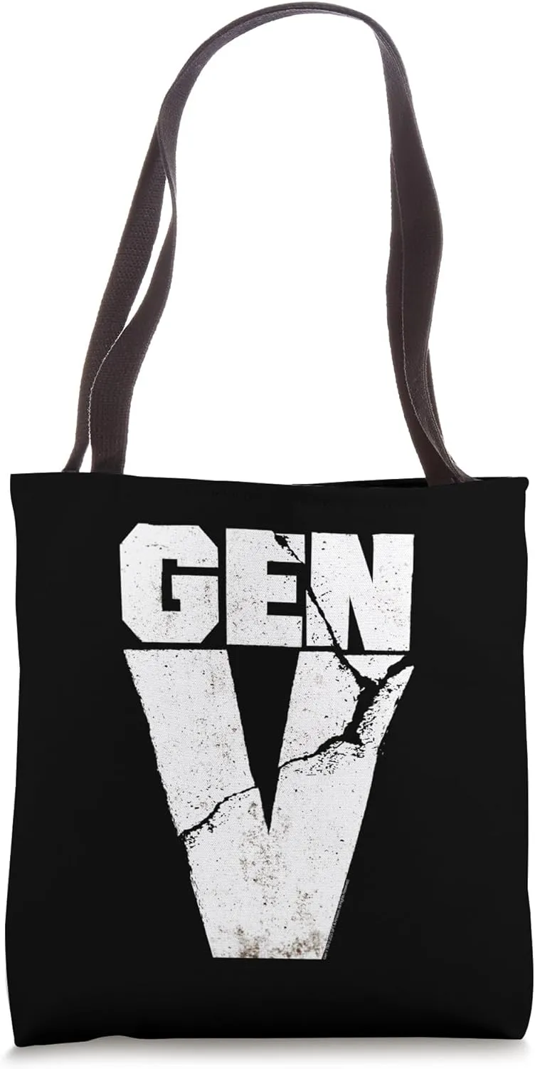 Gen V Cracked Gen V Logo Tote Bag
