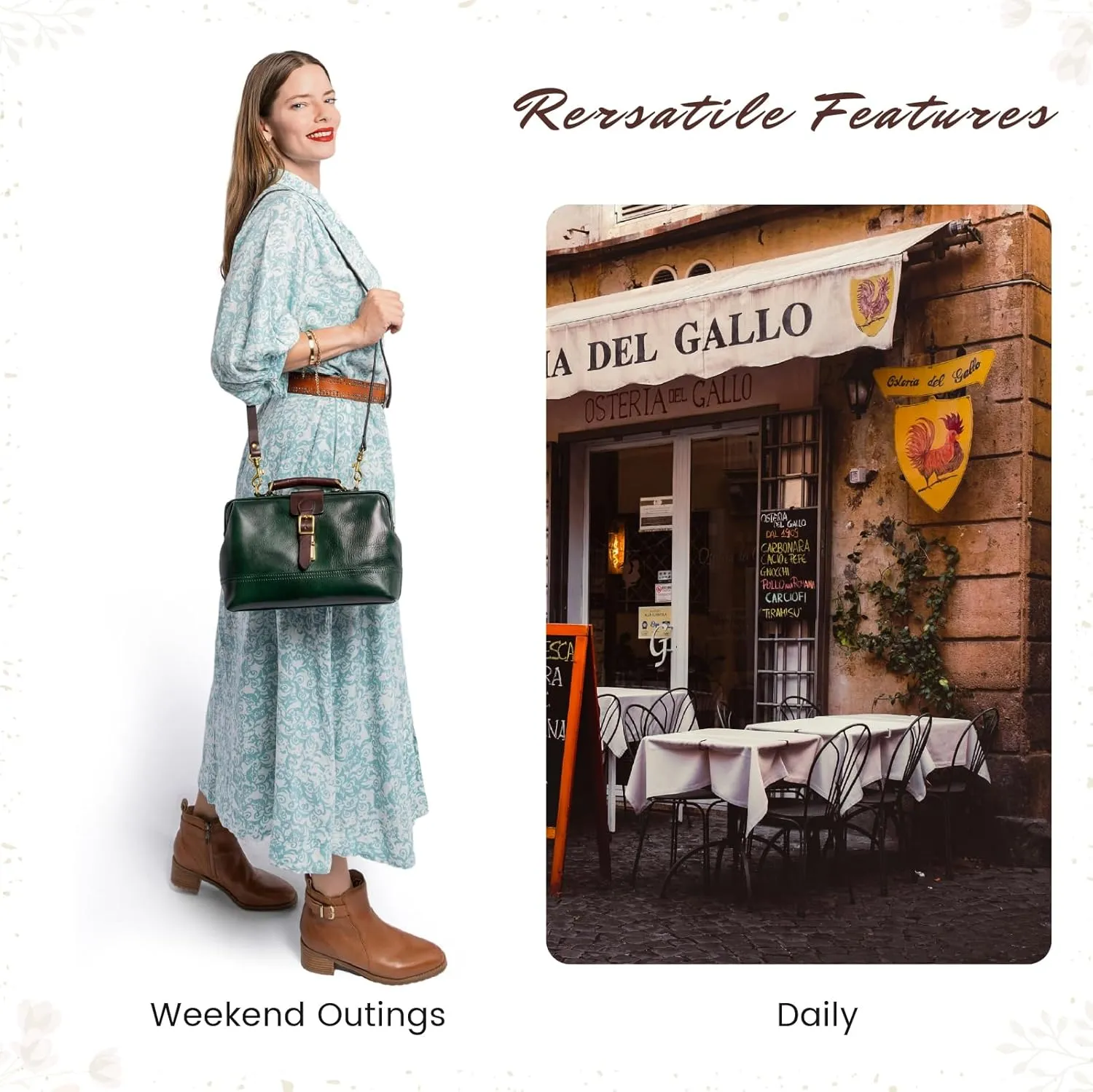 Genuine Leather Doctor Satchel