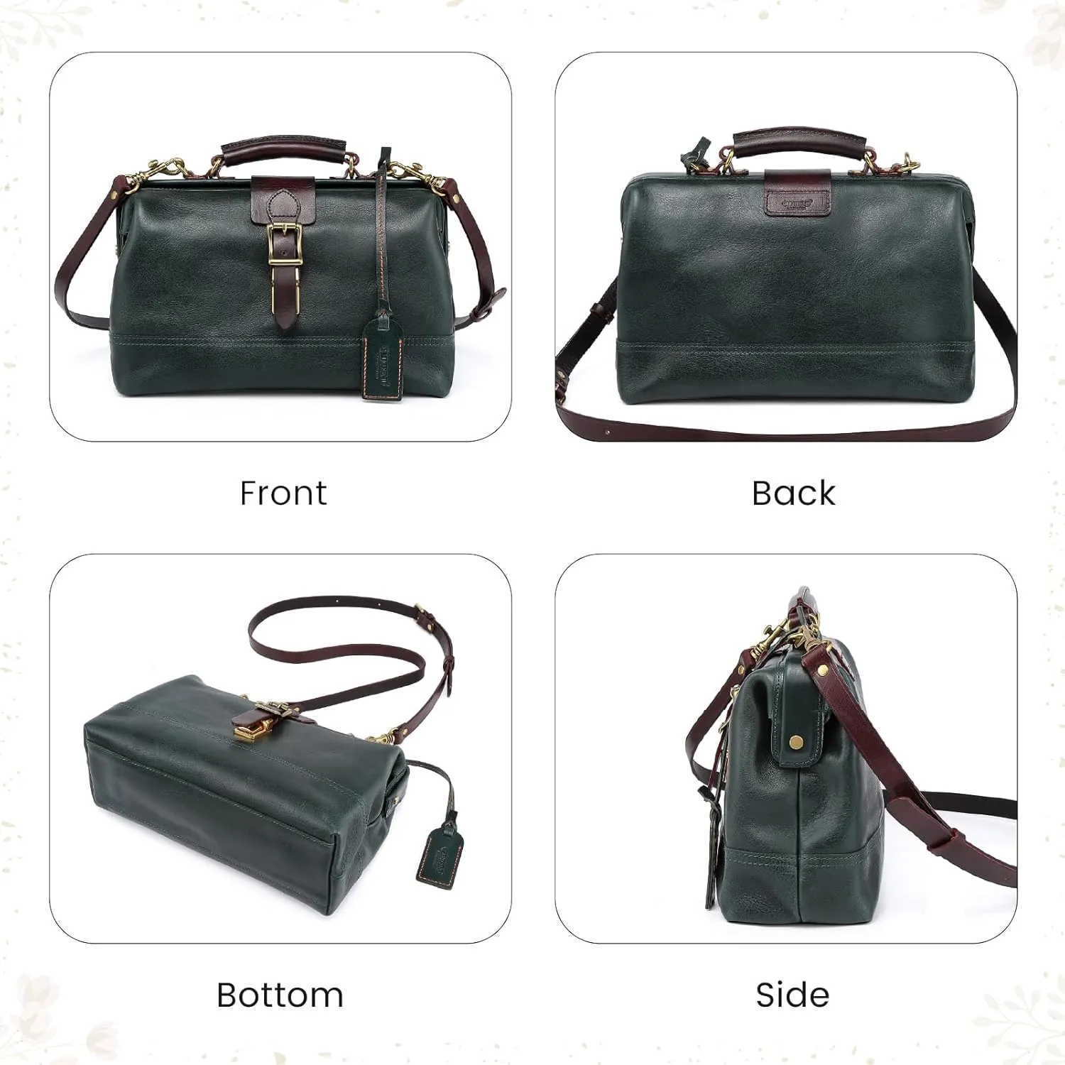 Genuine Leather Doctor Satchel