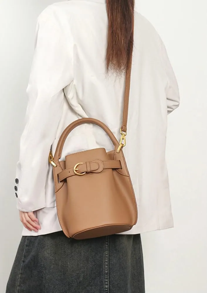 Genuine Leather Shoulder Bag for Women Crossbody Bag Tote Handbag Top-handle Bag for Work Travel