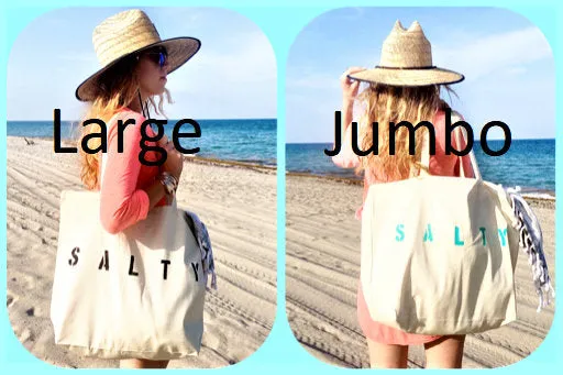GETAWAY oversized canvas tote