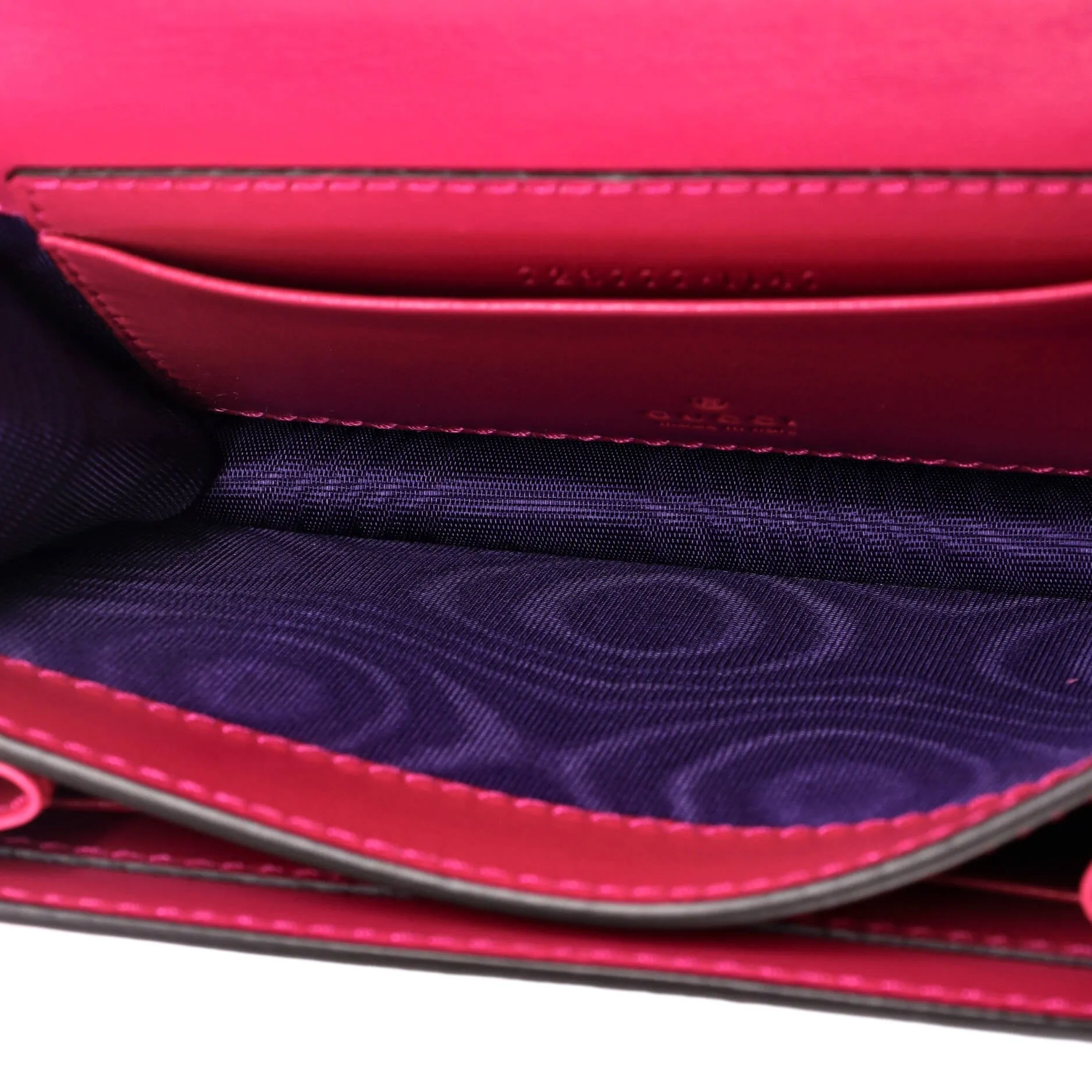 GG Marmont Flap Messenger Bag GG Matelasse Nylon with Leather Mini