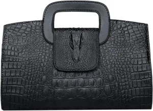 Goclothod Top Handle Satchel Women Vintage Flap Tote Clutch Handbag Crossbody Shoulder Bag Purse