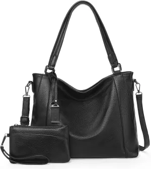 GOIACII Leather Tote Bag for Women - Shoulder Bag with Top Handle