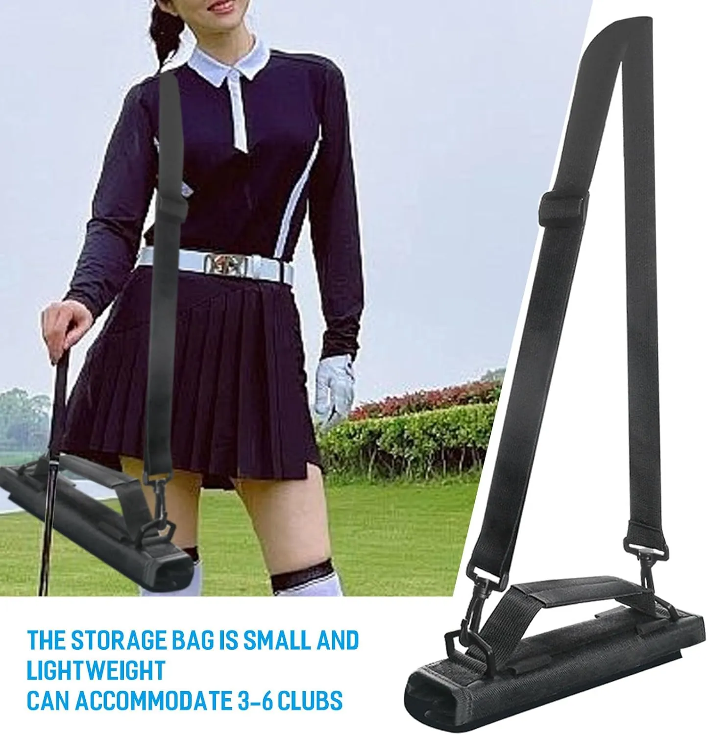 Golf Club Bag - Sunday Golf Club Mini Golf Gift Accessories for Men, Women, and Children