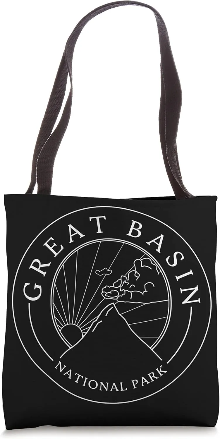 Great Basin Nevada National Park Logo Travel Tote Bag