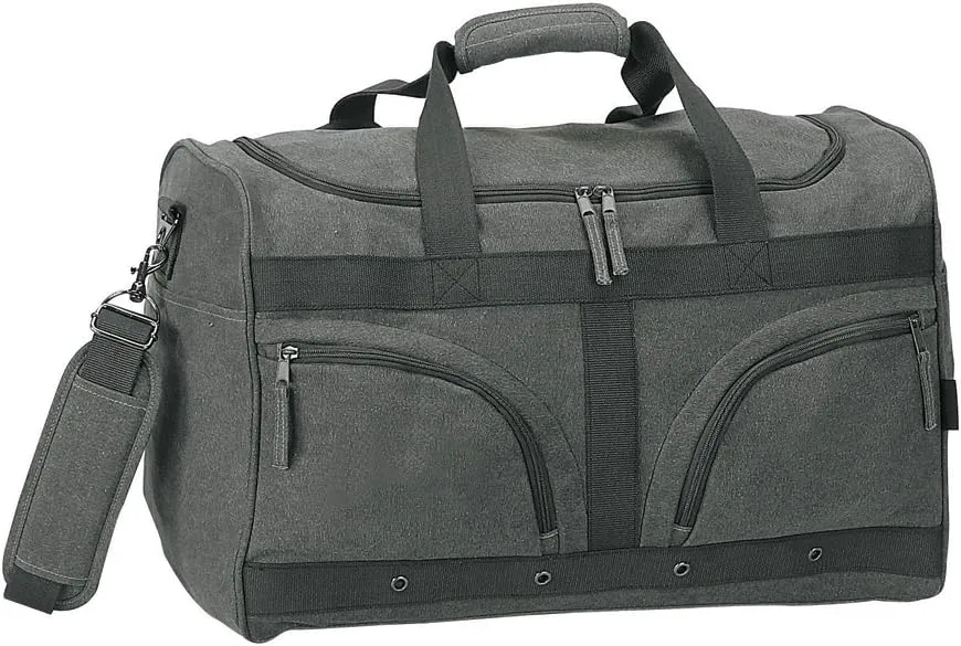 GREY-THE HALF DOME GYM SPORT DUFFEL