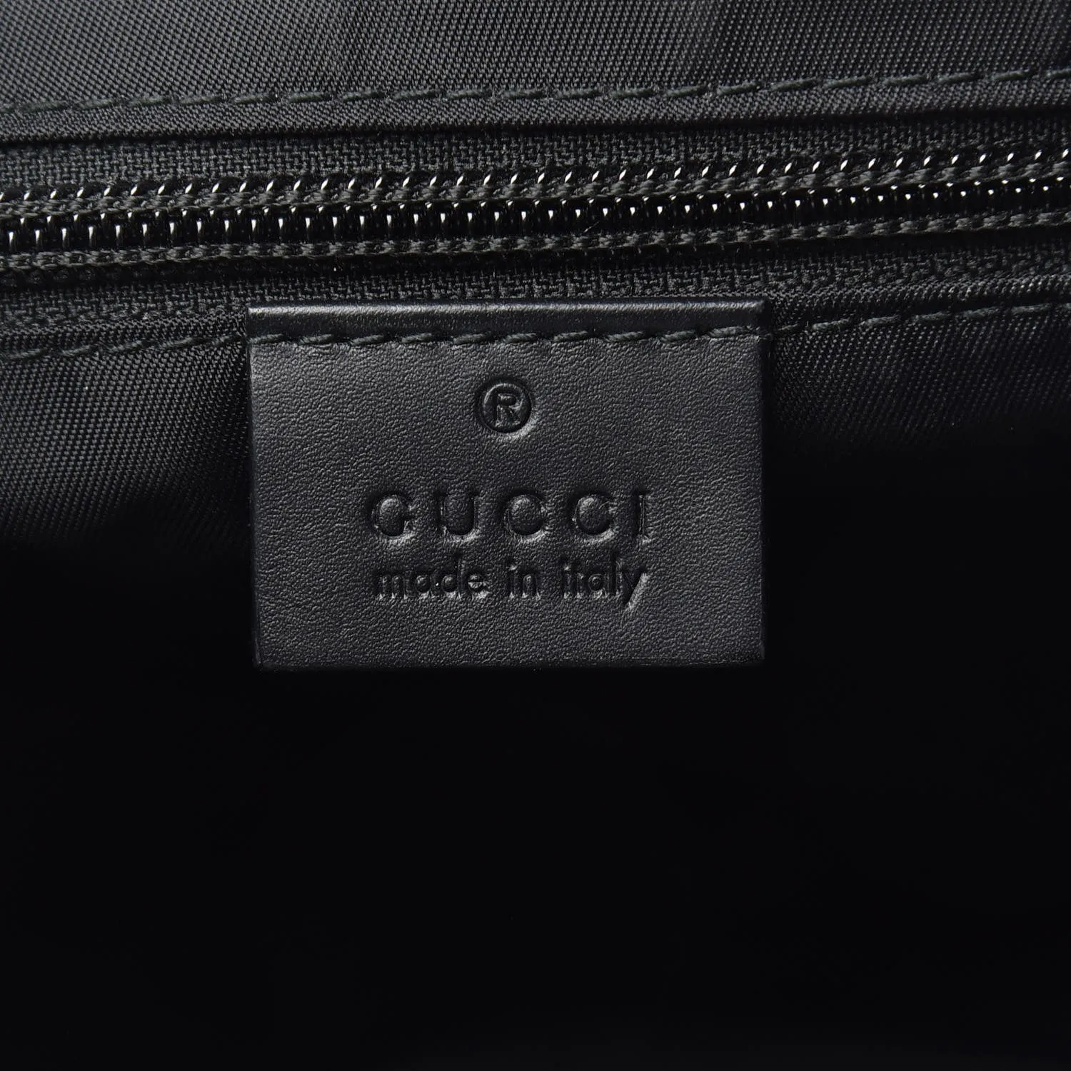 Gucci GG Supreme Monogram Web Messenger Bag in Black