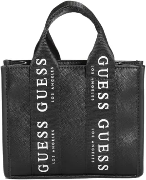 GUESS Factory Logo-Tape Mini Tote Crossbody