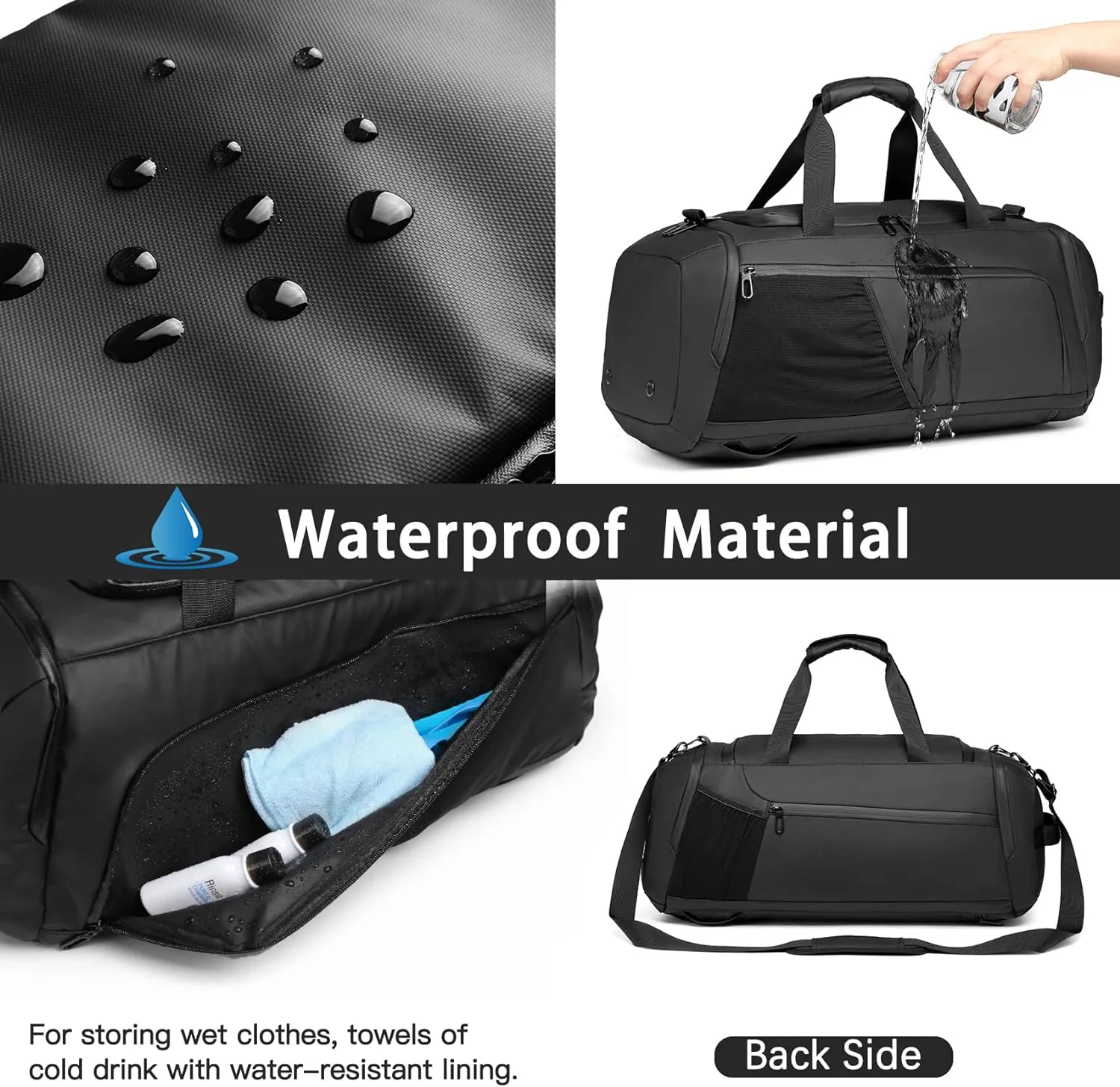 GYM DUFFEL BAG (3-IN-1)