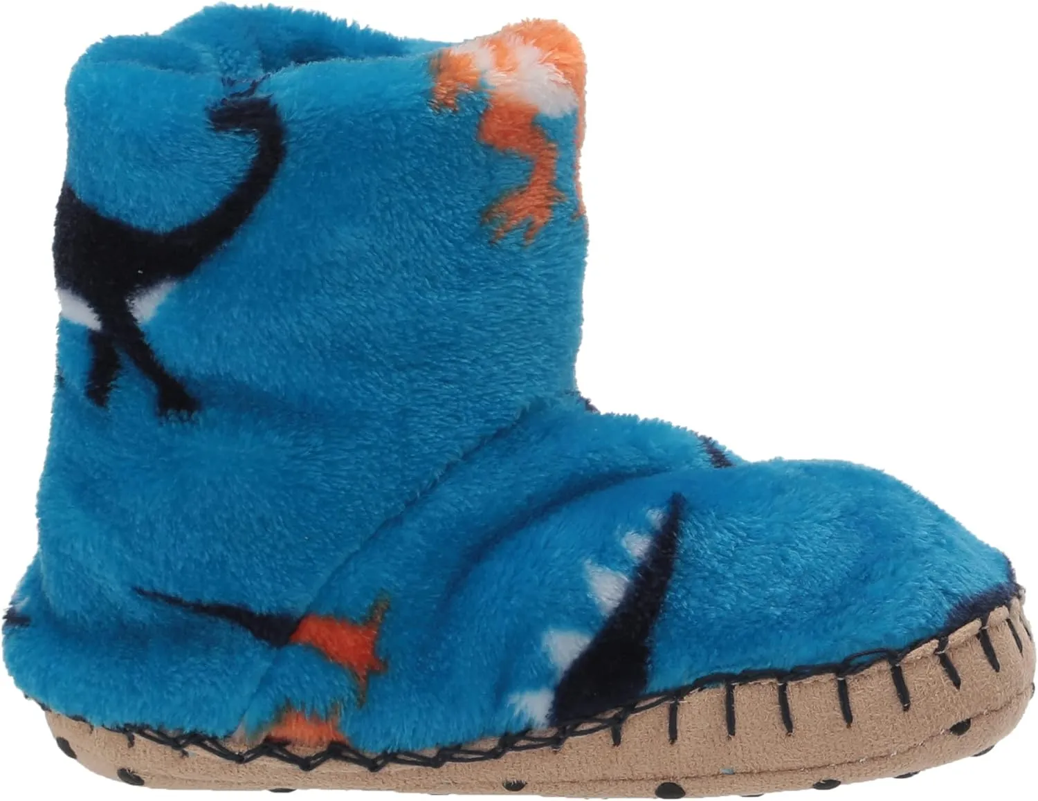Hatley Boy's Fuzzy Fleece Slippers