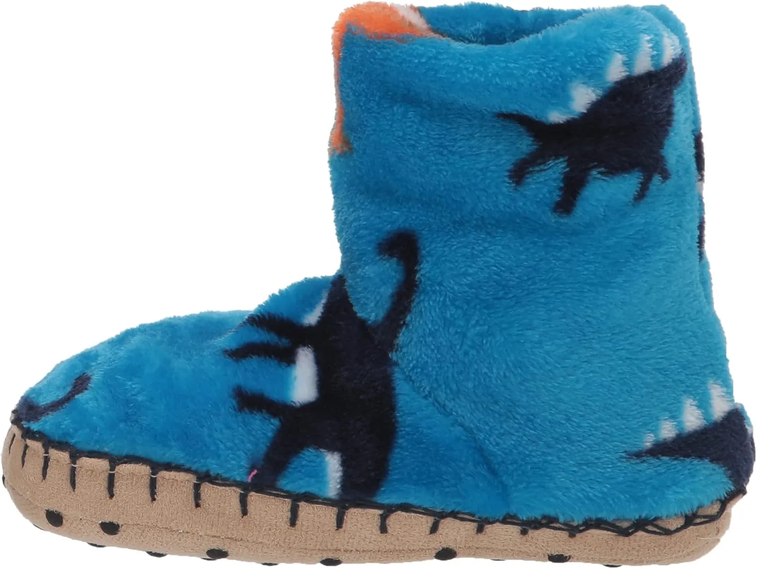Hatley Boy's Fuzzy Fleece Slippers