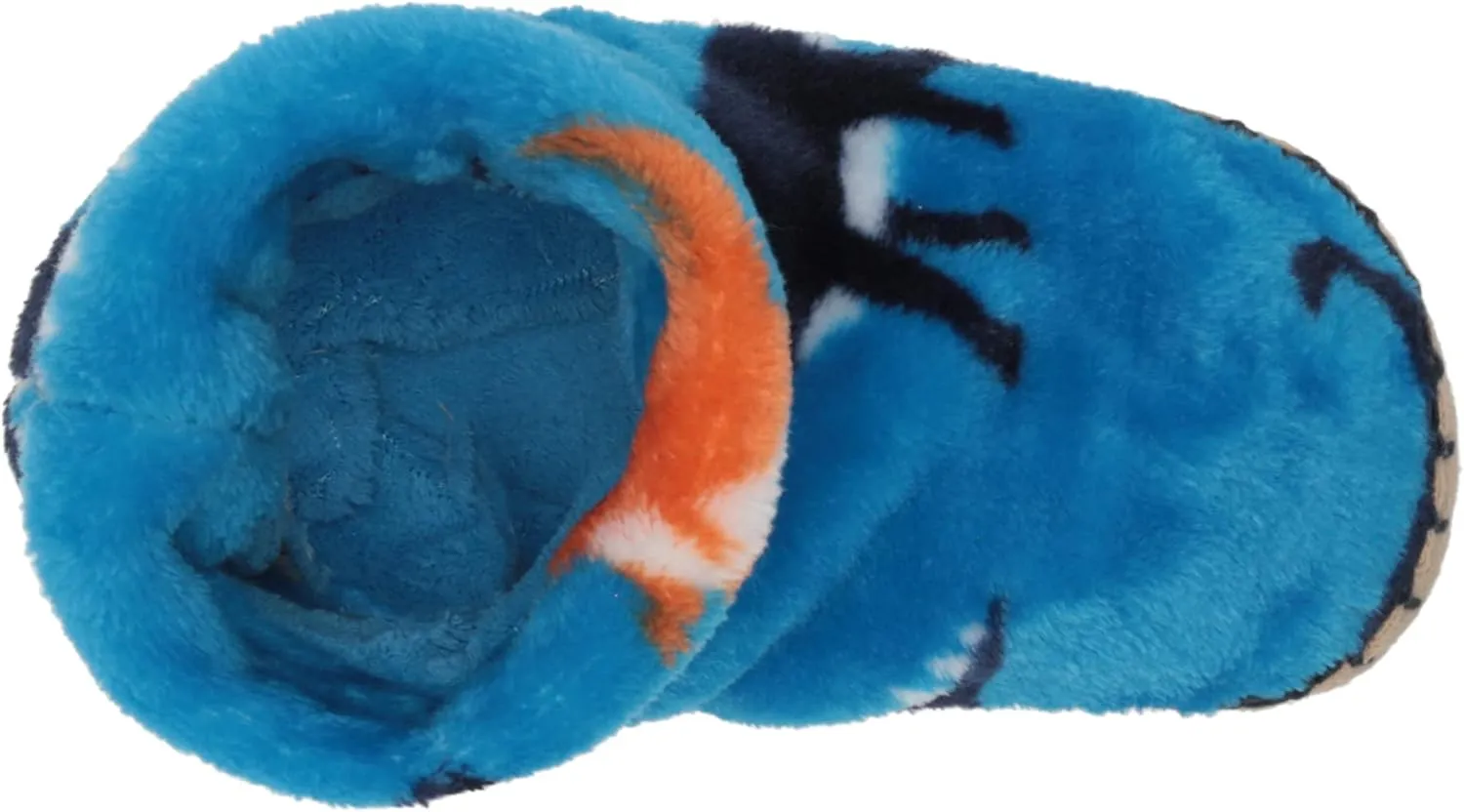 Hatley Boy's Fuzzy Fleece Slippers