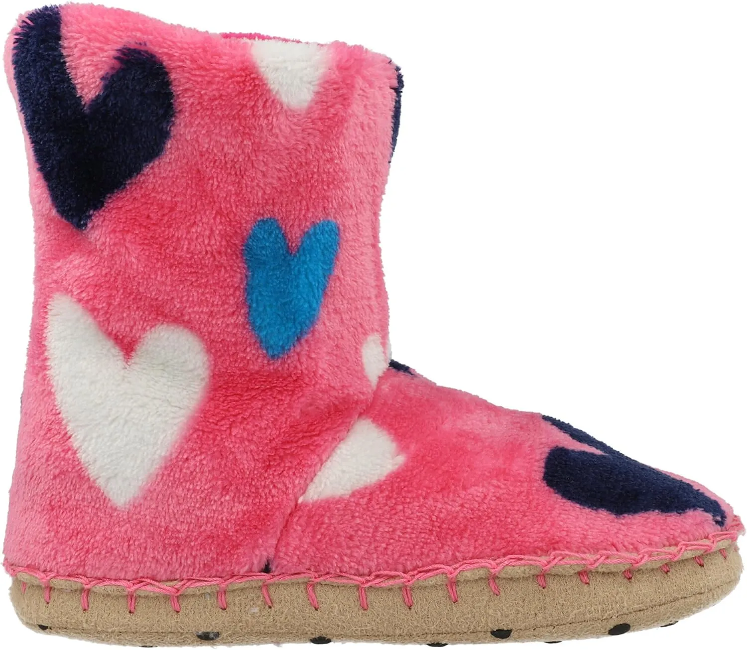Hatley Girl's Fuzzy Fleece Slippers