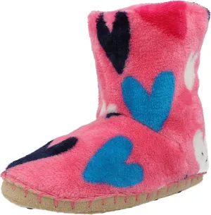 Hatley Girl's Fuzzy Fleece Slippers
