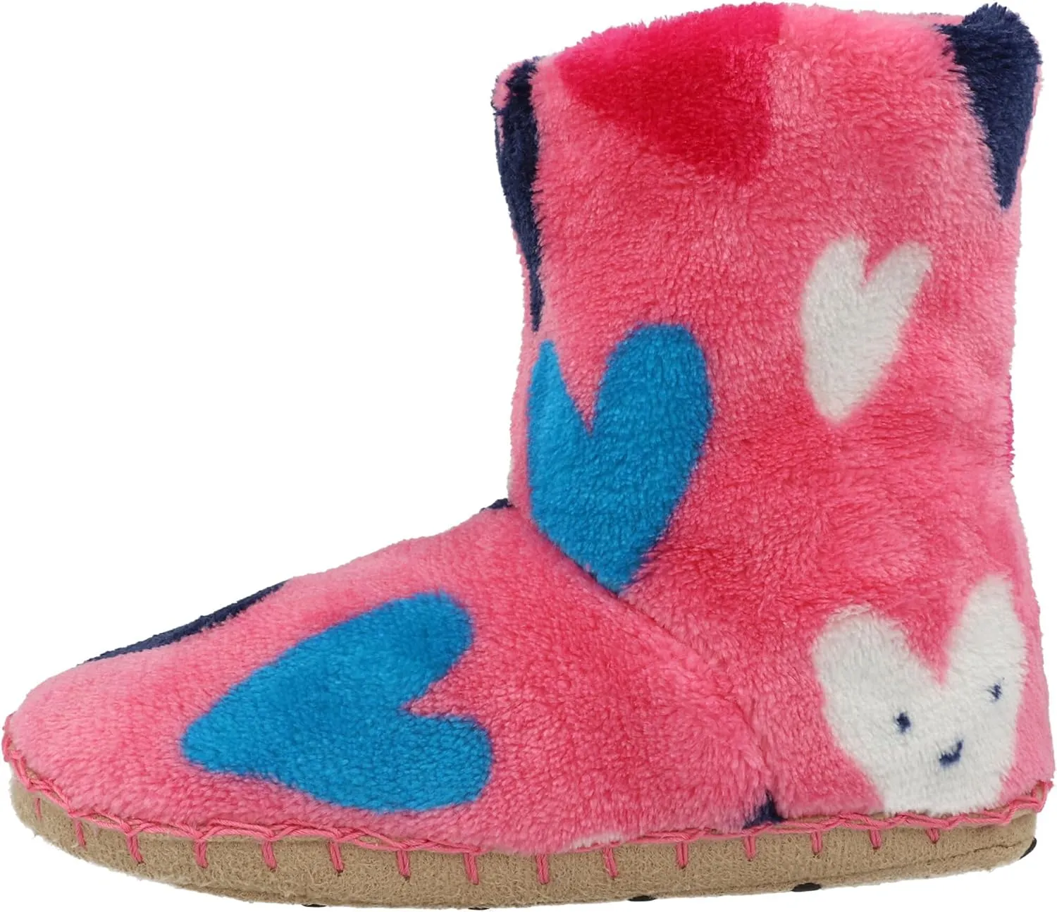 Hatley Girl's Fuzzy Fleece Slippers