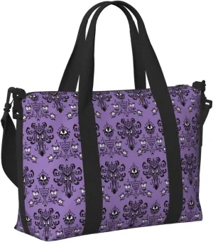 Haunted Mansion 1 Travel Bag Weekender Bags for Women Men Carry on Overnight Bag Tote Bag Yoga Gym Bag for Gym, Work, Weekend, Travel, Personal Items