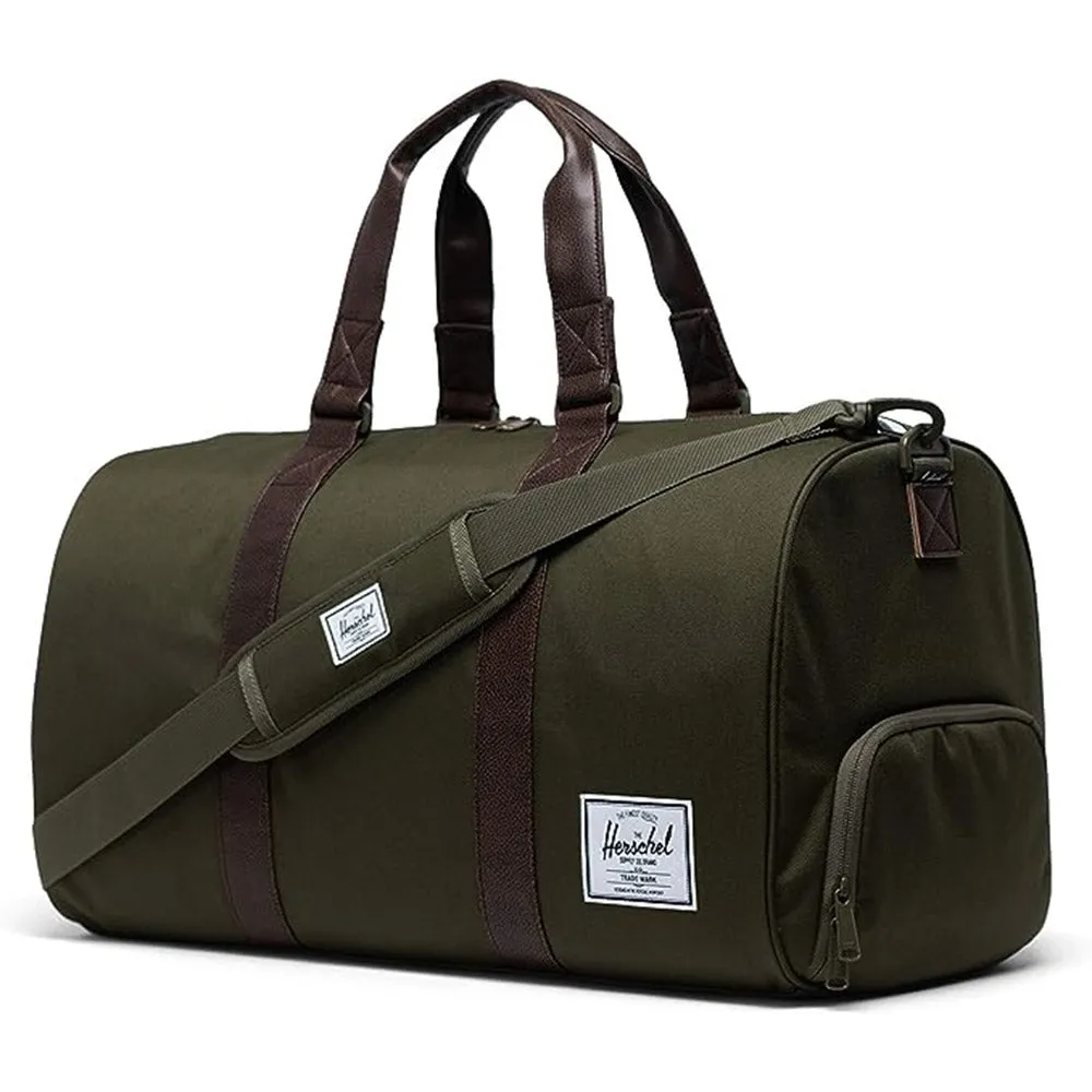 Herschel Unisex Ivy Green/Chicory Coffee One Size Novel Duffel Bag - 10026-04488-OS