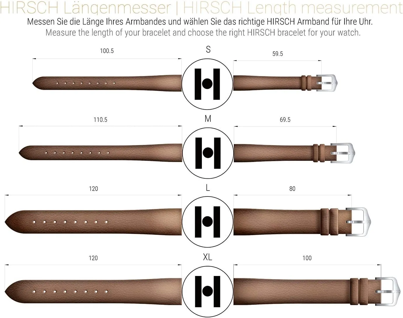 Hirsch Tritone Louisiana Alligator Leather Watch Strap - Rectangular Scales - Hand Brushed - 22mm, 24mm - Length - Attachment Width/Buckle Width - Quick Release Watch Band