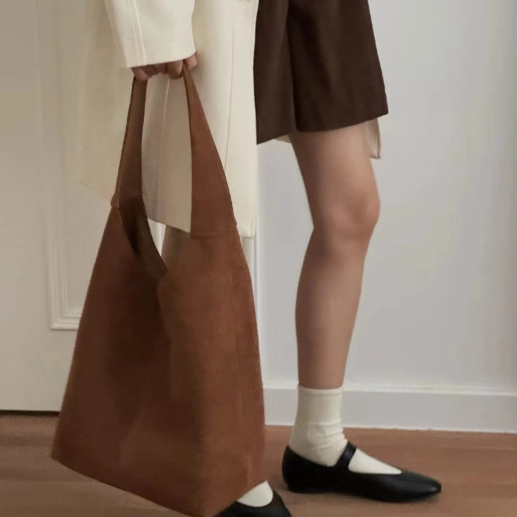 Hobo Bag in Suede