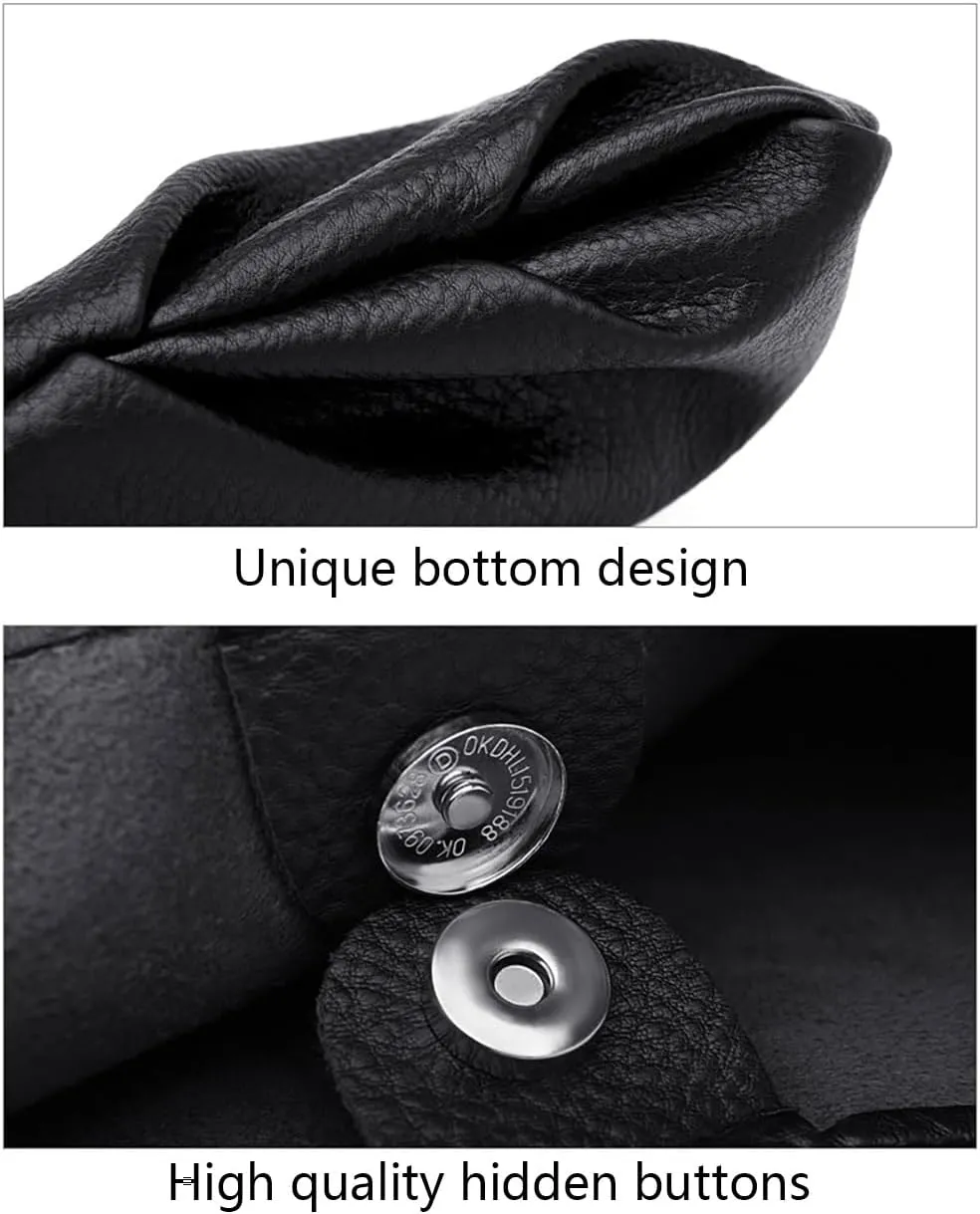 Hobo Bags Purse for Women Ultra Soft Foldable Shoulder Slouchy Handbags with wallet