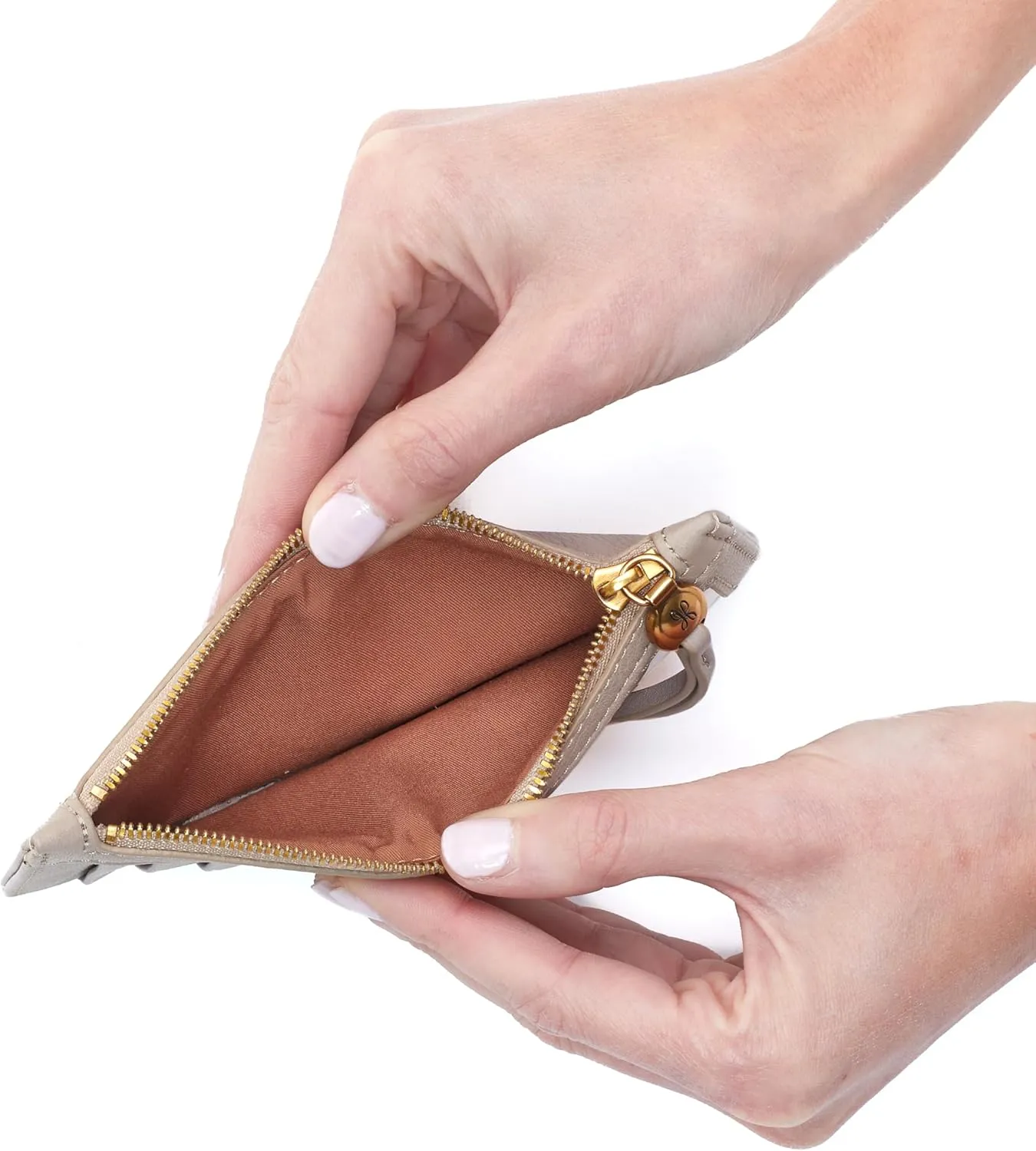HOBO Carte Leather Card Case for Women