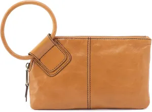 HOBO Sable Leather Wristlet Clutch for Women