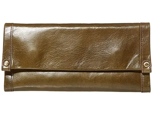 HOBO Women's Vintage Leather Fable Wallet Clutch (Mistletoe)