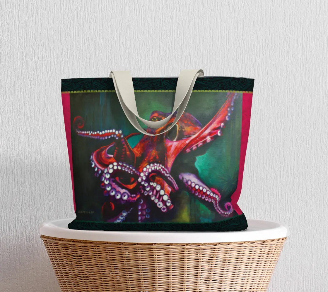 Hot P!nk Octopus Deluxe Tote 2025