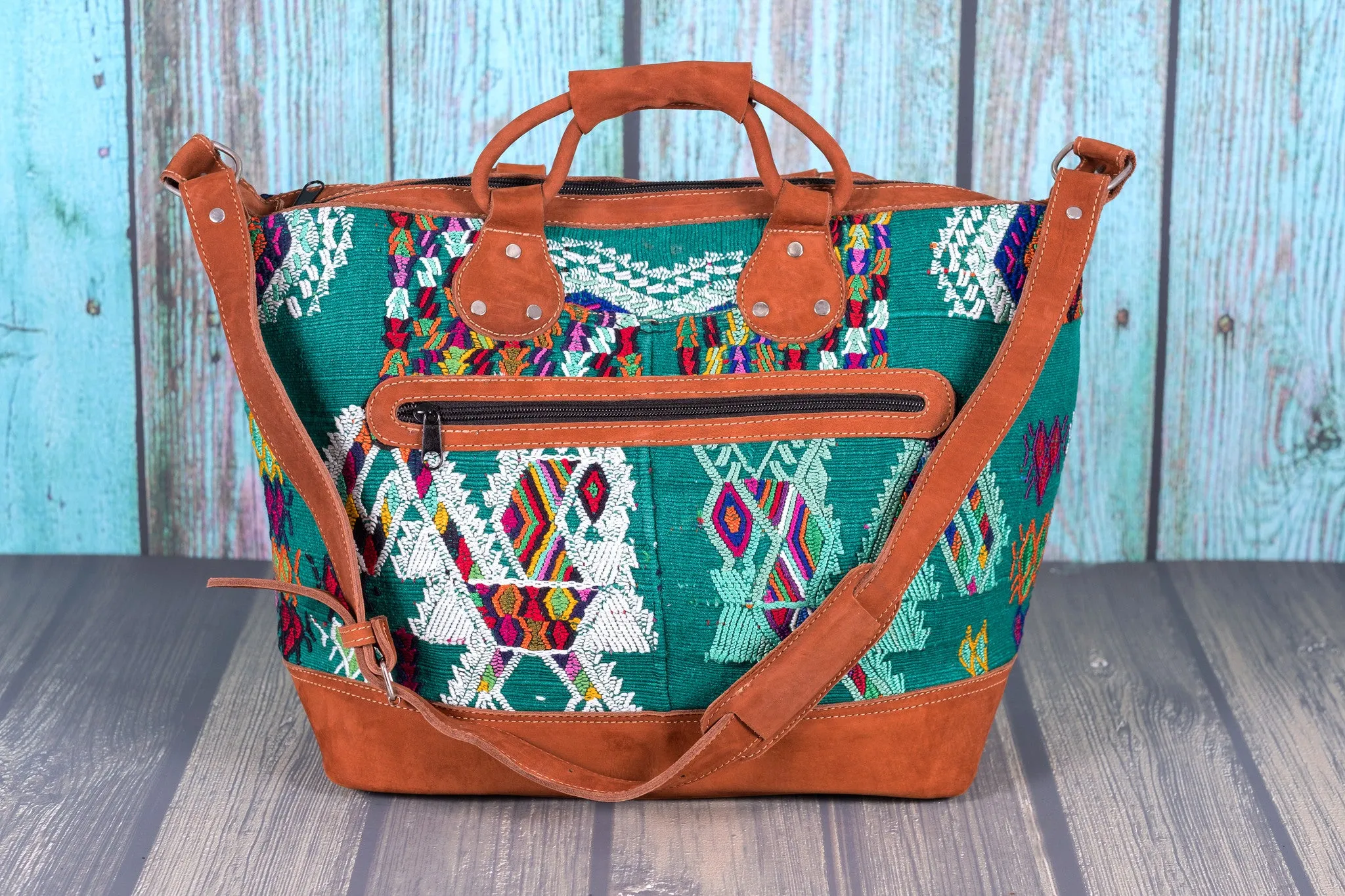 Huipil Overnighter Tote Bag Crossbody