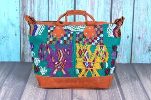 Huipil Overnighter Tote Bag Crossbody