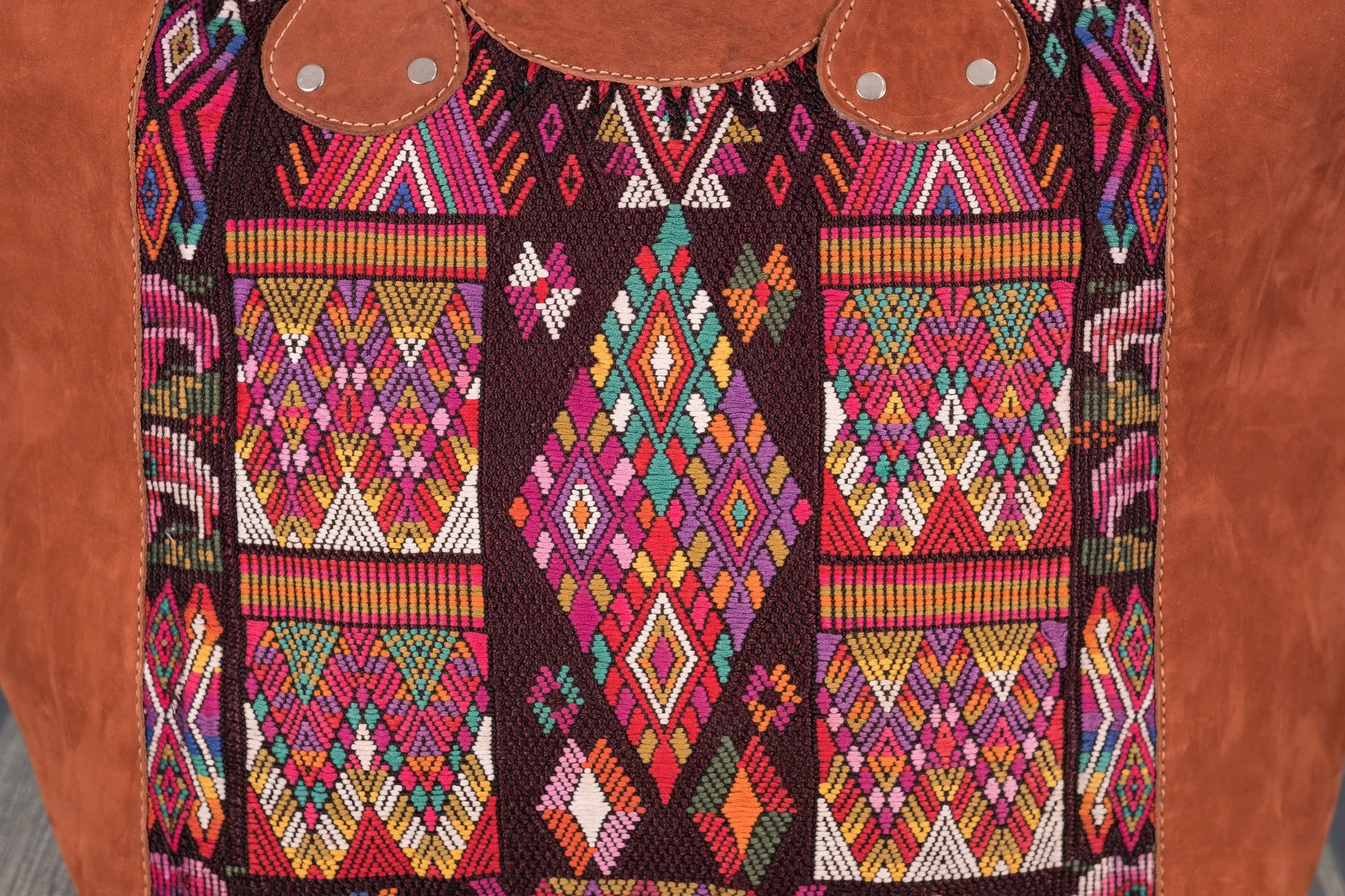 Huipil Overnighter Tote Bag Crossbody