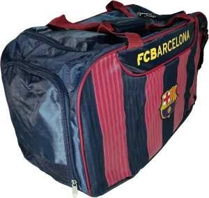 Icon Sports FC Barcelona Officially Licensed Soccer Duffel Bag 02-1