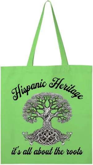 inktastic Hispanic Heritage Pride Tote Bag