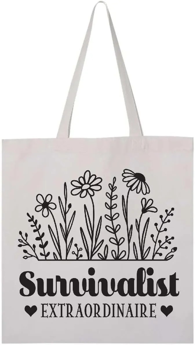 inktastic Survivalist Emergency Preparedness Tote Bag