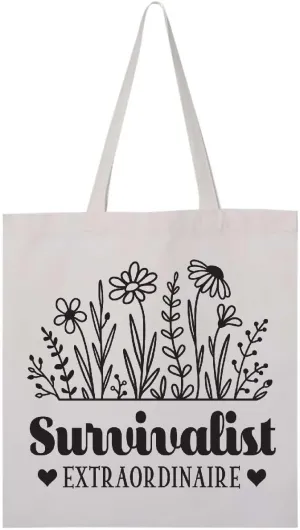 inktastic Survivalist Emergency Preparedness Tote Bag