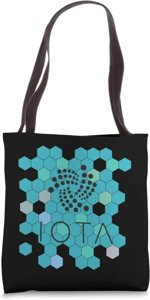 IOTA MIOTA Logo Image Cryptocurrency Tote Bag