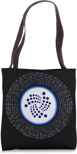 IOTA MIOTA Logo Image Cryptocurrency Tote Bag