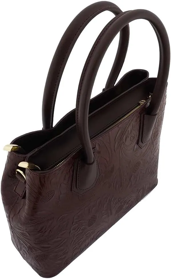 Italian Genuine Leather Top Handle Backpack Purse Shoulder Bag Handbag Rucksack For Women