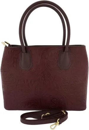 Italian Genuine Leather Top Handle Backpack Purse Shoulder Bag Handbag Rucksack For Women