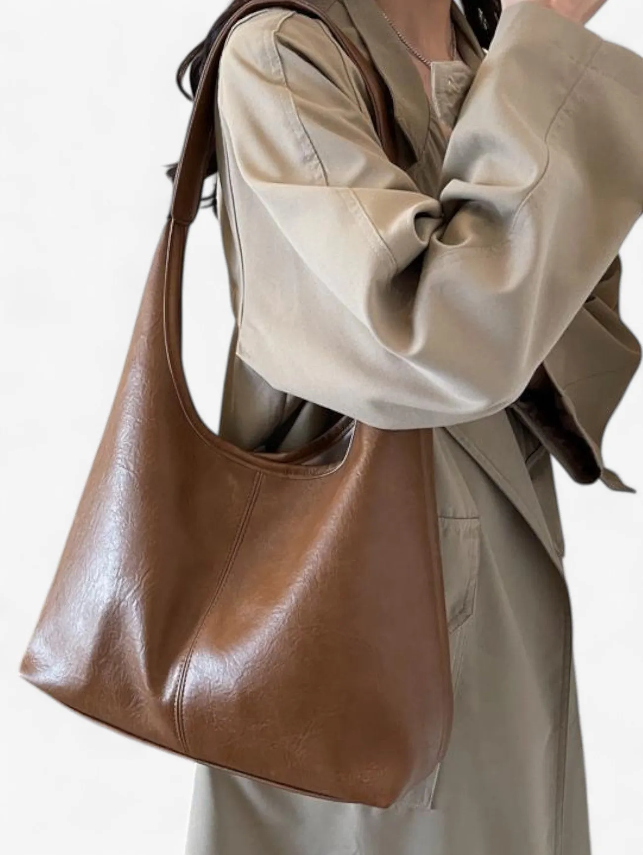 Jada | Women’s Soft Hobo Shoulder Bag Everyday Tote Handbag