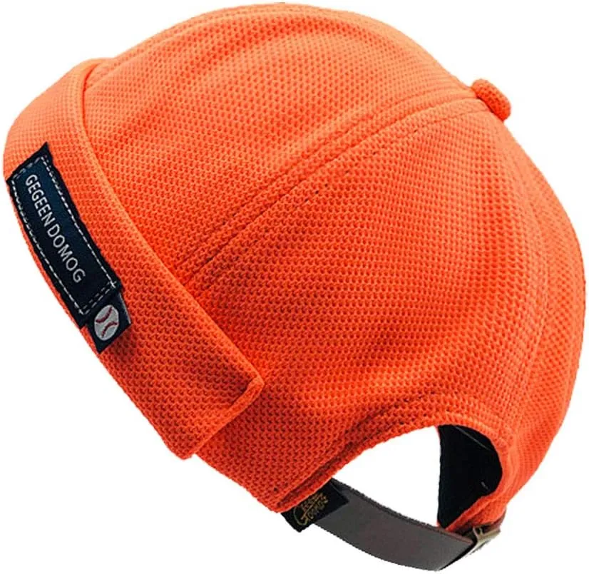 jerague Beanie Hat for Men Women Brimless Cuffed Hat Skullcap Watch Cap Adjustable