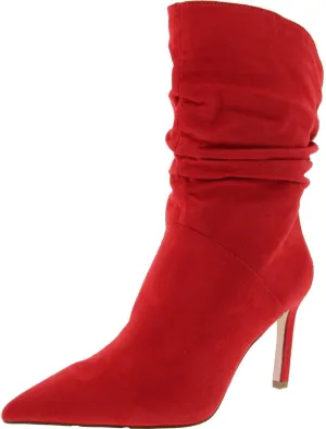 Jessica Simpson Womens Elisti Pull On Stiletto Mid-Calf Boots