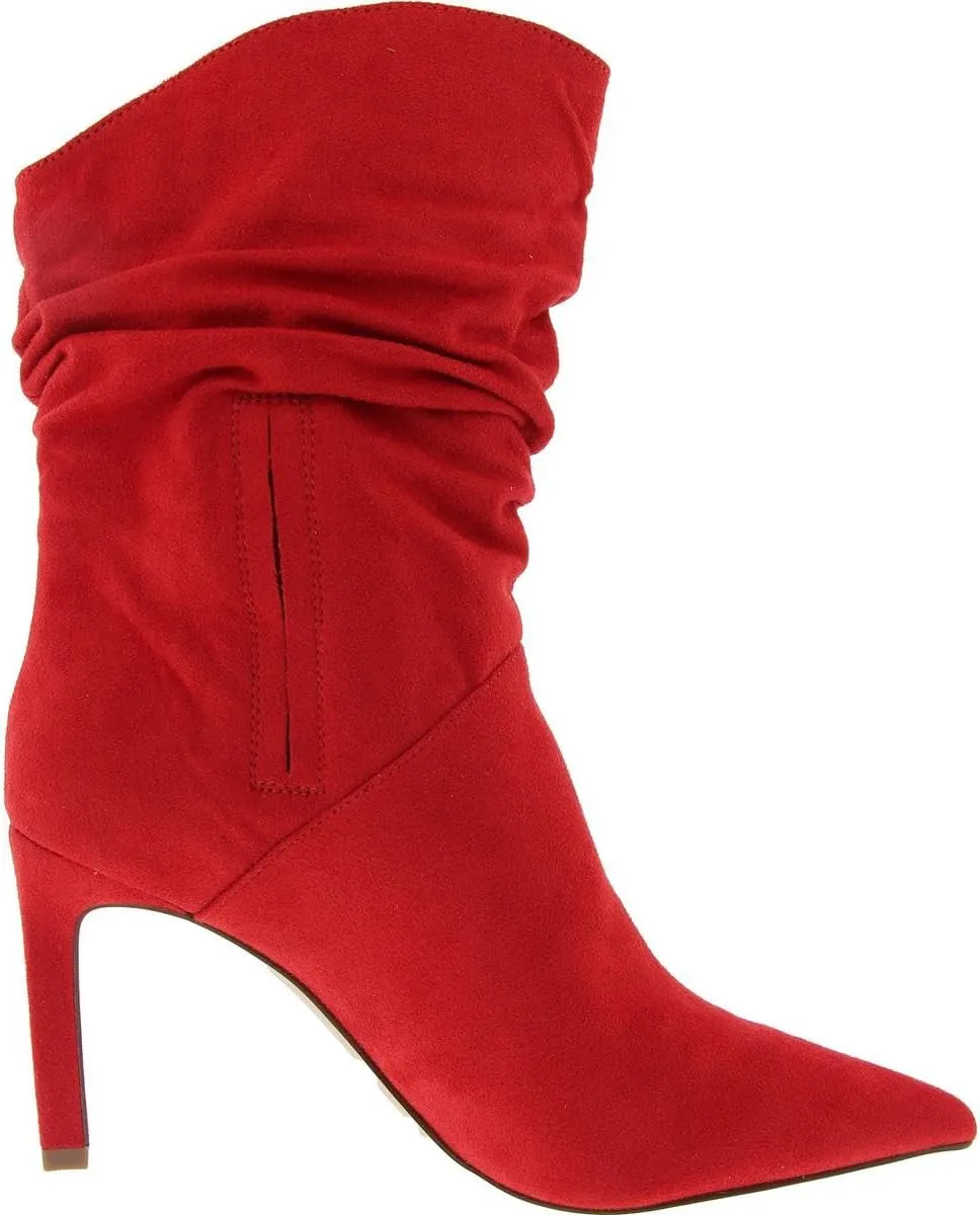 Jessica Simpson Womens Elisti Pull On Stiletto Mid-Calf Boots