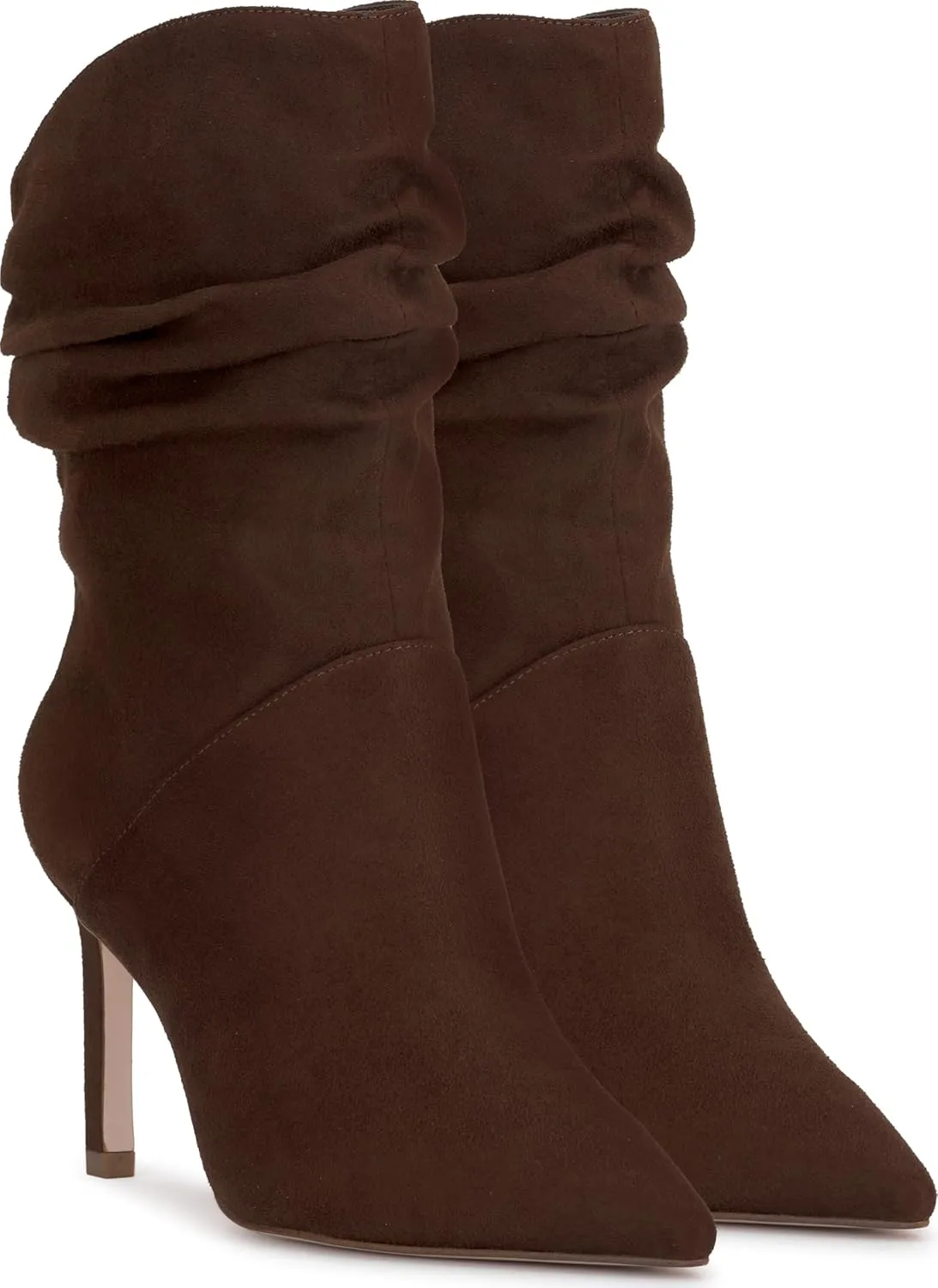 Jessica Simpson Womens Elisti Pull On Stiletto Mid-Calf Boots